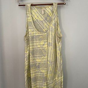 Loveappella Yellow Long Tank, Size M
